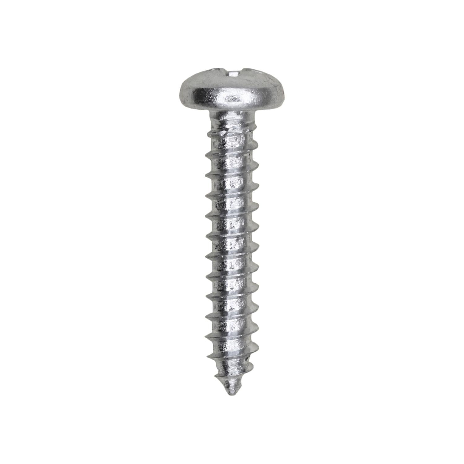 Auveco No. 2364 #6 X 3/4" Phillips Pan Head Tapping Screw Zinc, Quantity - 100