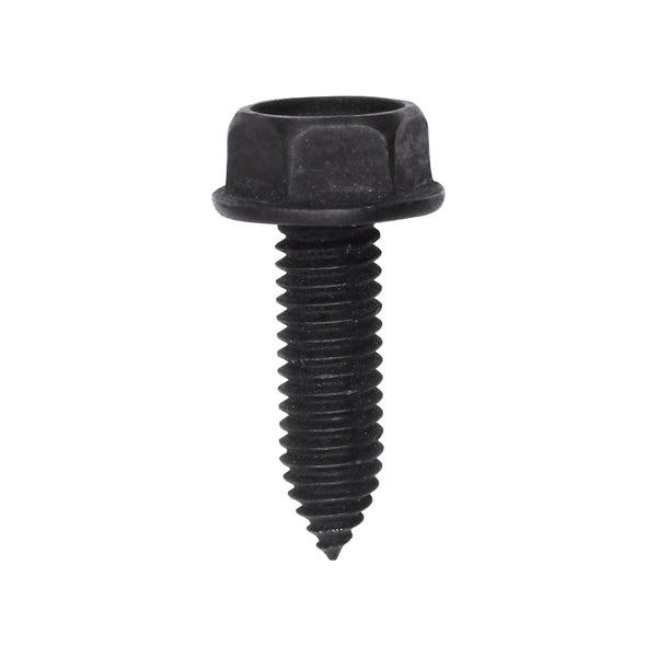Auveco Item 23654 Hex Washer Head Body Bolt Ca Point M6.3-1.0 X 20mm - Black. Quantity 50