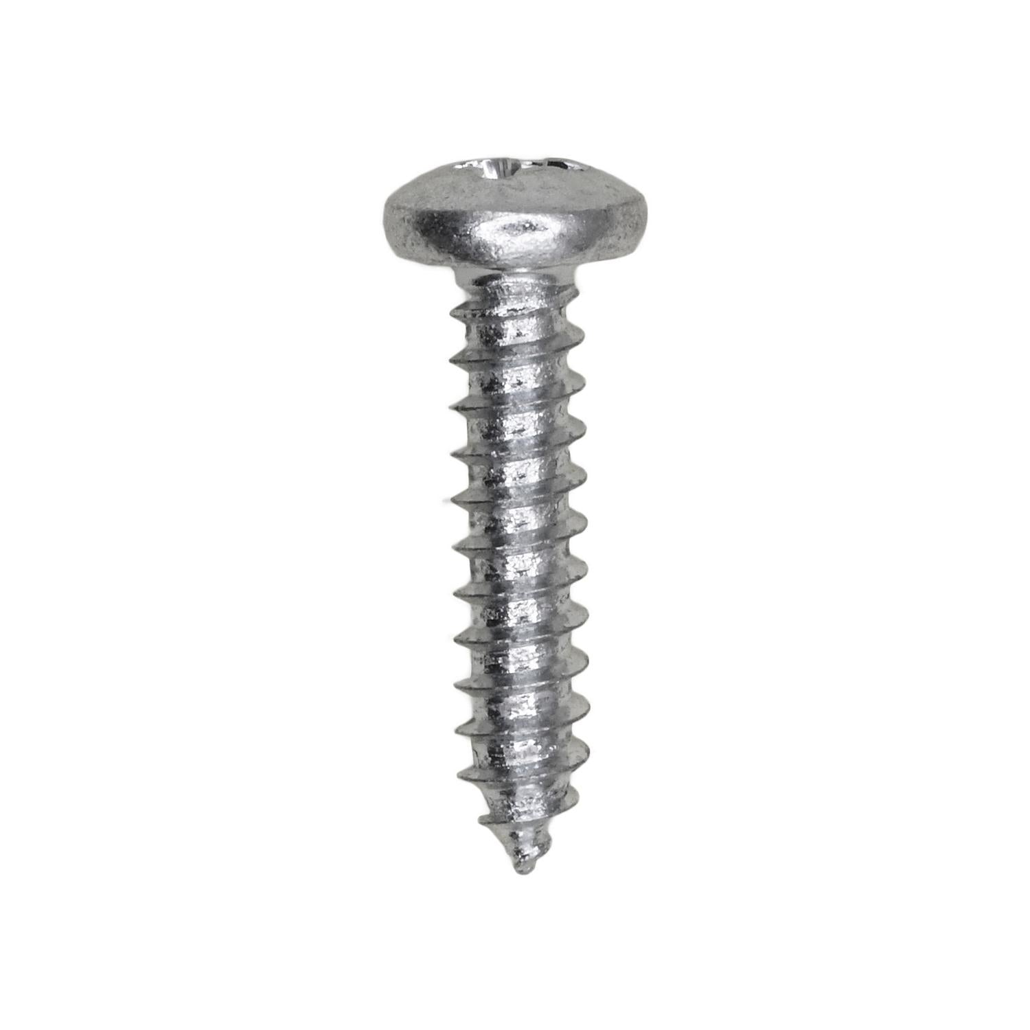 Auveco No. 2365 #8 X 3/4" Phillips Pan Head Tapping Screw Zinc, Quantity - 100