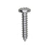 Auveco No. 2365 #8 X 3/4" Phillips Pan Head Tapping Screw Zinc, Quantity - 100