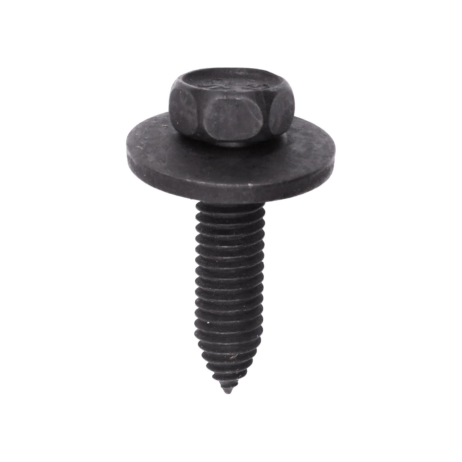 Auveco Item 23661 Hex Hd Sems Body Bolt Ca Point M6.3-1.0 X 20mm - Black. Quantity 100