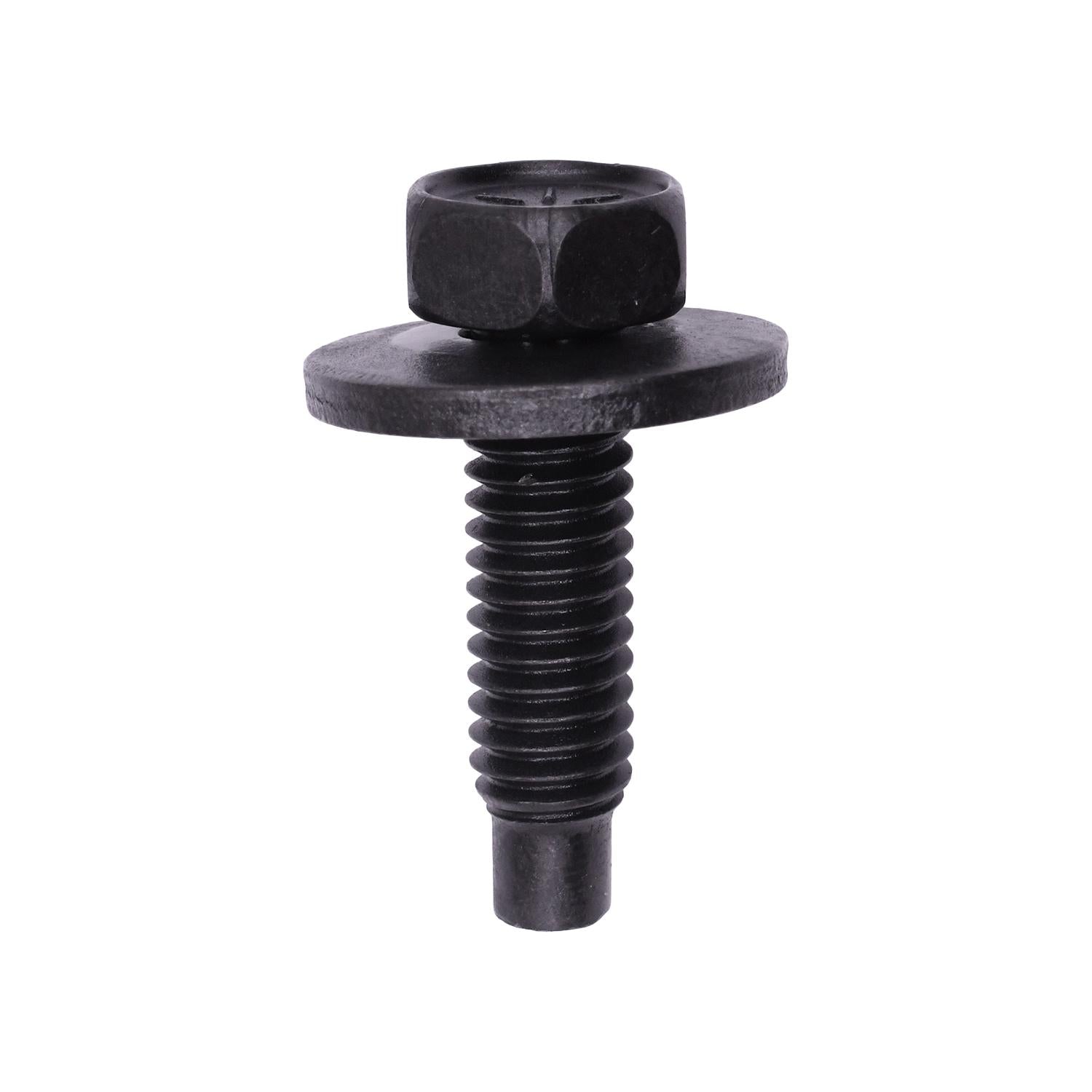 Auveco Item 23663 Hex Hd Sems Body Bolt W/Dog Point 5/16-18 X 1-3/16 - Black. Quantity 50