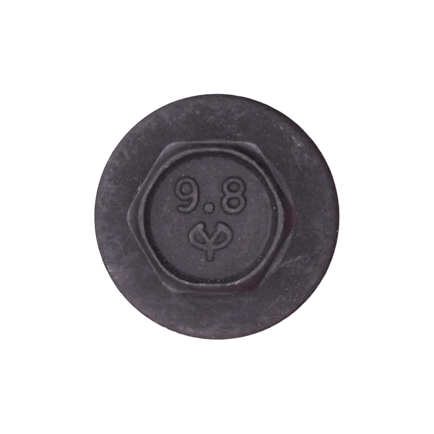 Auveco Item 23689 Hex Hd Sems Screw M6-1.0 X 25mm - Black. Quantity 50