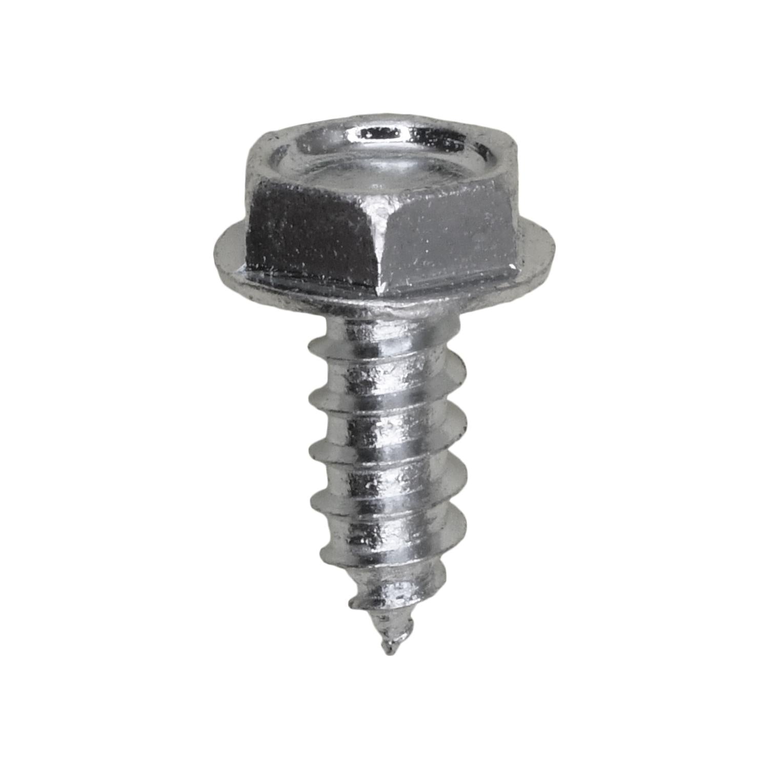 Auveco No. 2369 #10 X 1/2" Indented Hex Head Tapping Screw 5/16" Hex Zinc, Quantity - 100