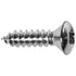 Auveco Item 23706 Torx Oval Hd T.S.  #10 X 3/4 - Chrome. Quantity 50