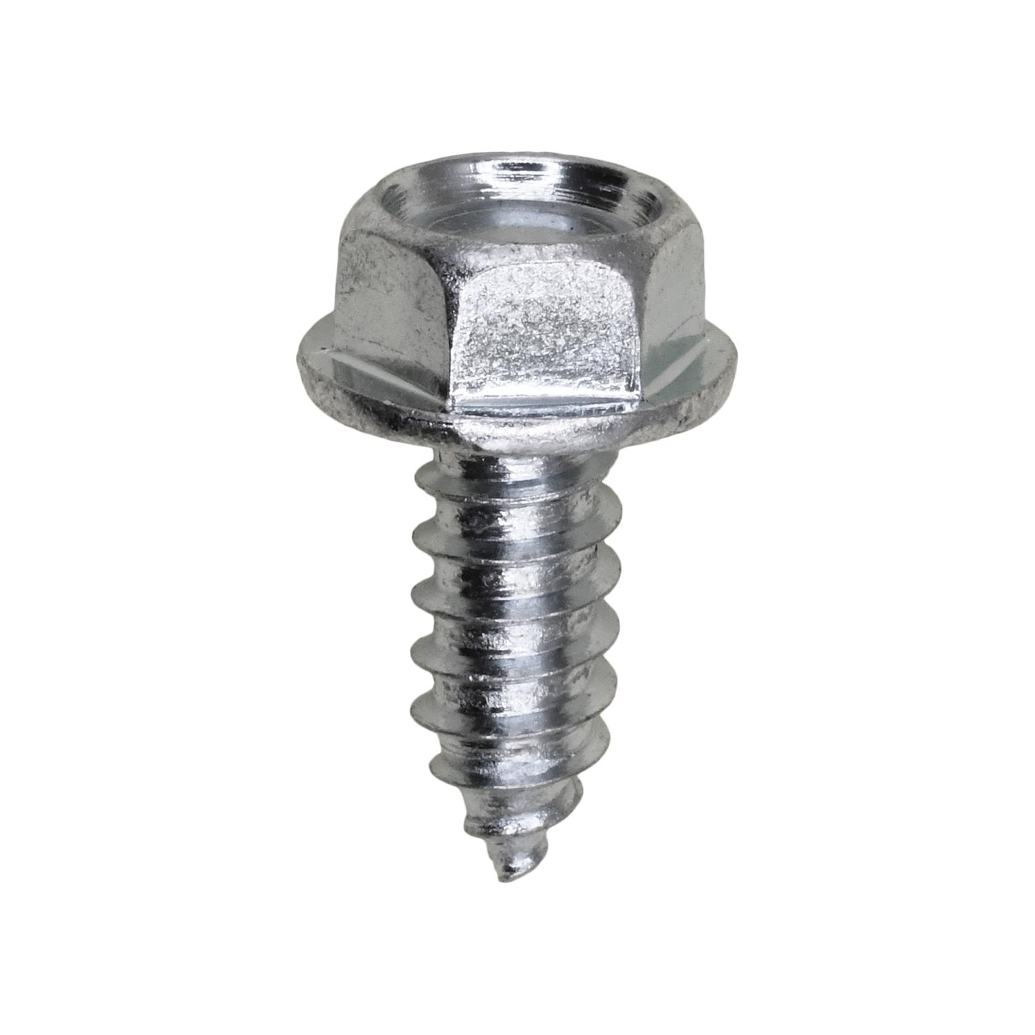 Auveco No. 2370 #14 X 5/8" Indented Hex Head Tapping Screw Zinc, Quantity - 100