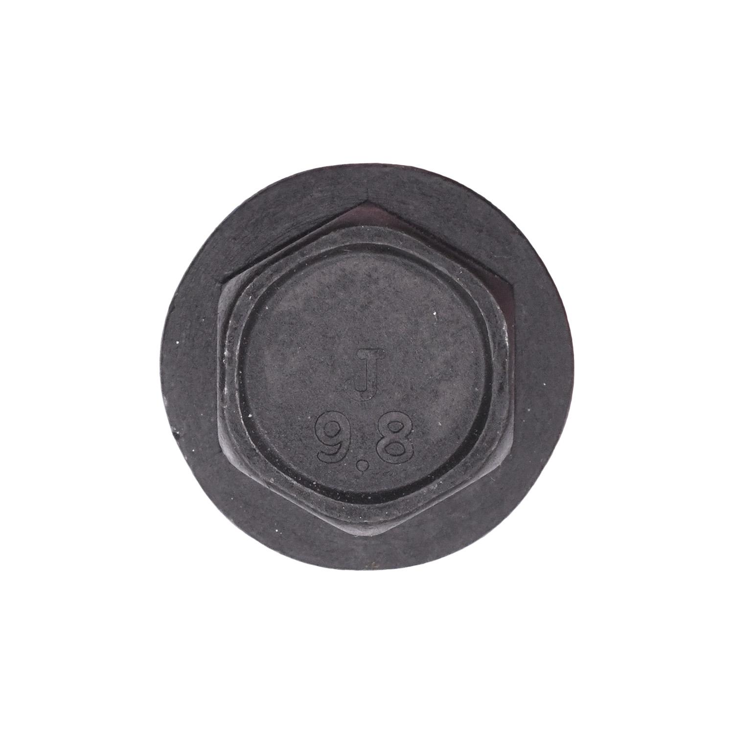 Auveco Item 23711 Hex Flange Hd Cap Screw M10-1.5 X 30mm - Black. Quantity 25