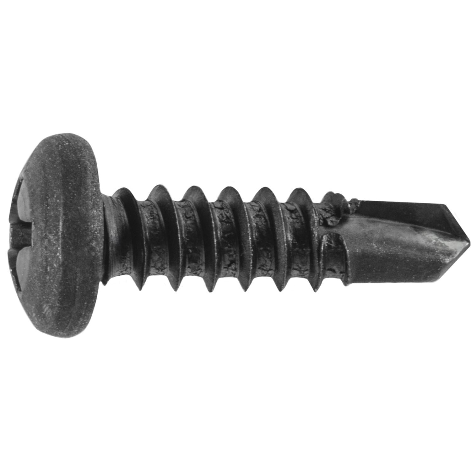 Auveco Item 23792 Phillips Pan Hd T.S. W/ Tek Point #8 X 5/8 - Black. Quantity 100