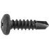 Auveco Item 23792 Phillips Pan Hd T.S. W/ Tek Point #8 X 5/8 - Black. Quantity 100