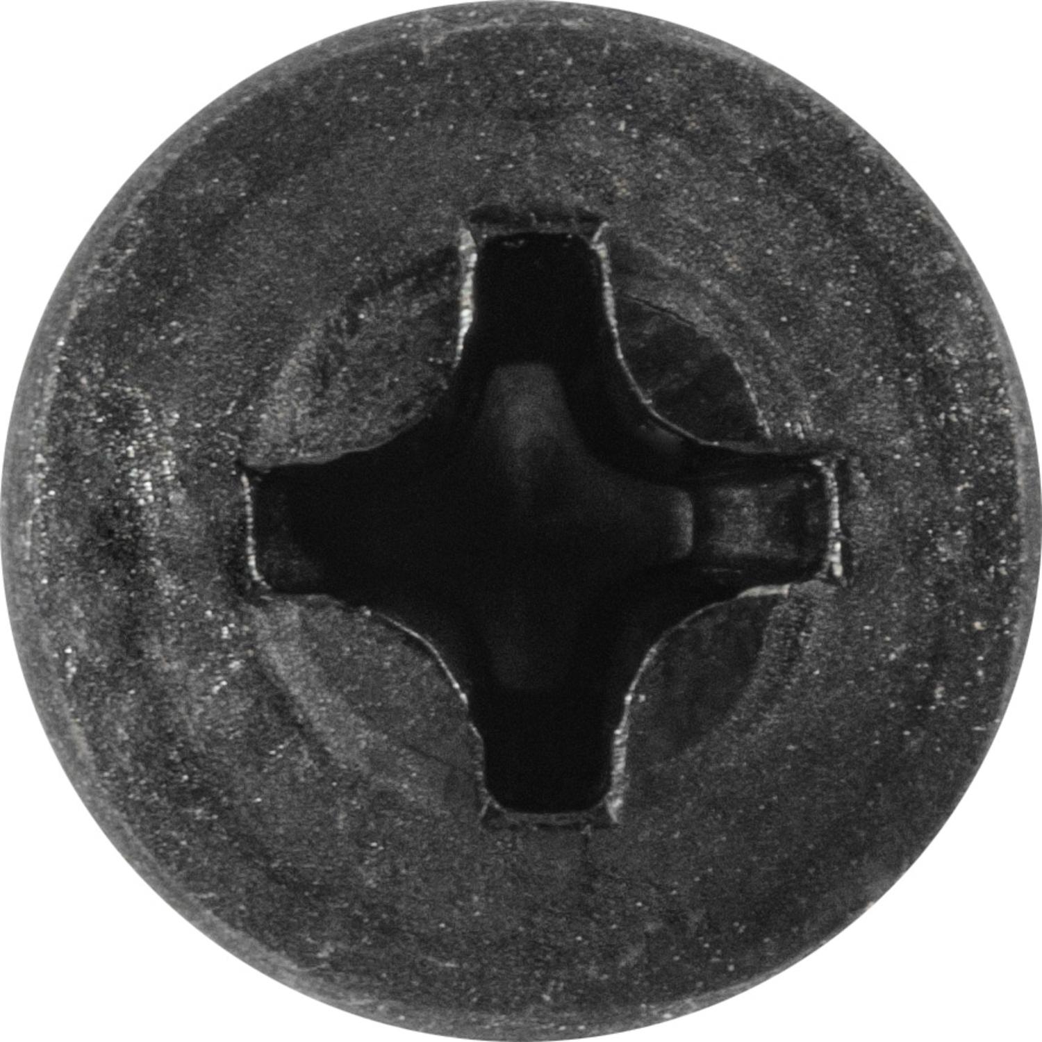 Auveco Item 23792 Phillips Pan Hd T.S. W/ Tek Point #8 X 5/8 - Black. Quantity 100