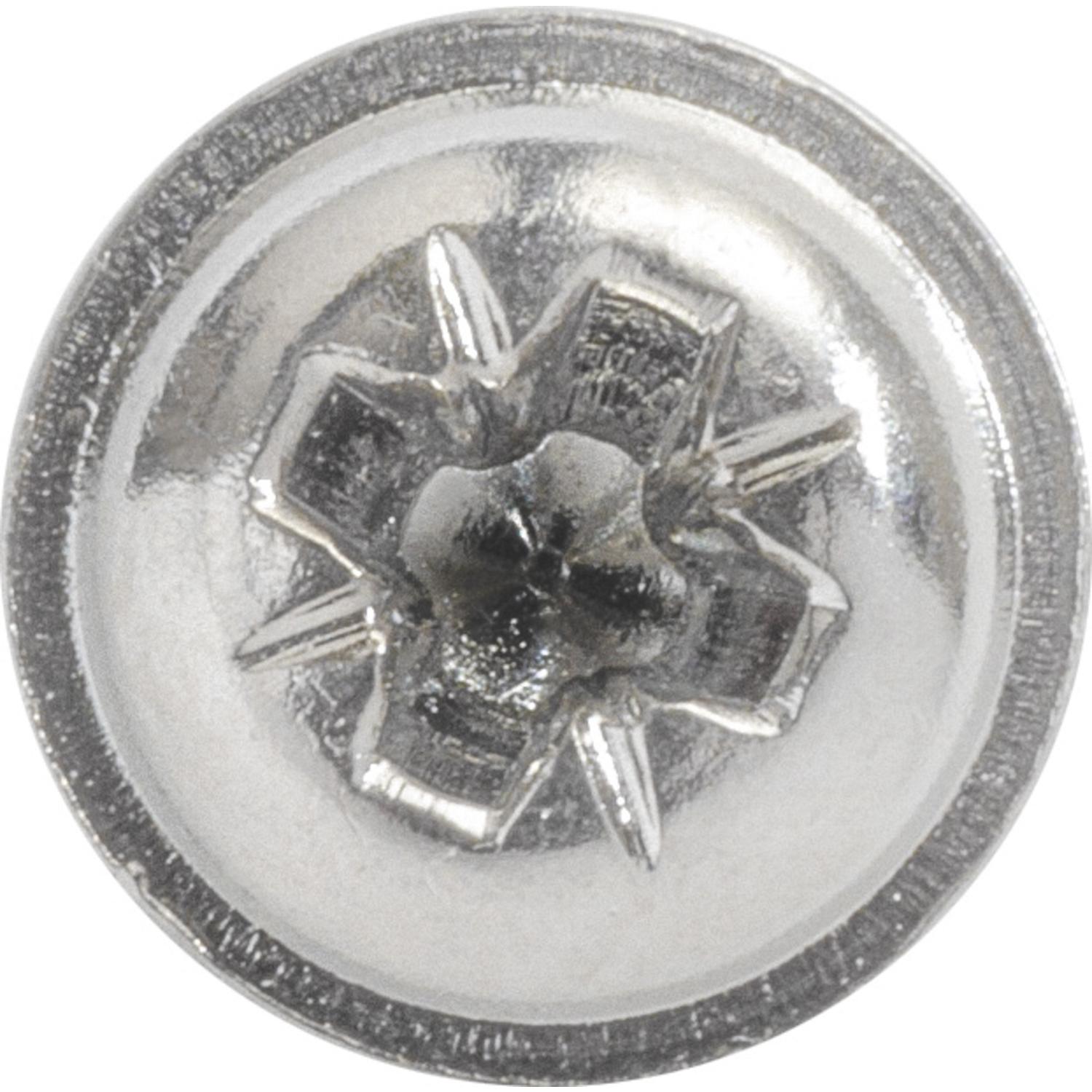 Auveco Item 23794 Phillips Pozi Washer Head T.S. W/ Tek Point M4.2-1.41 X 13mm - Chrome. Quantity 100