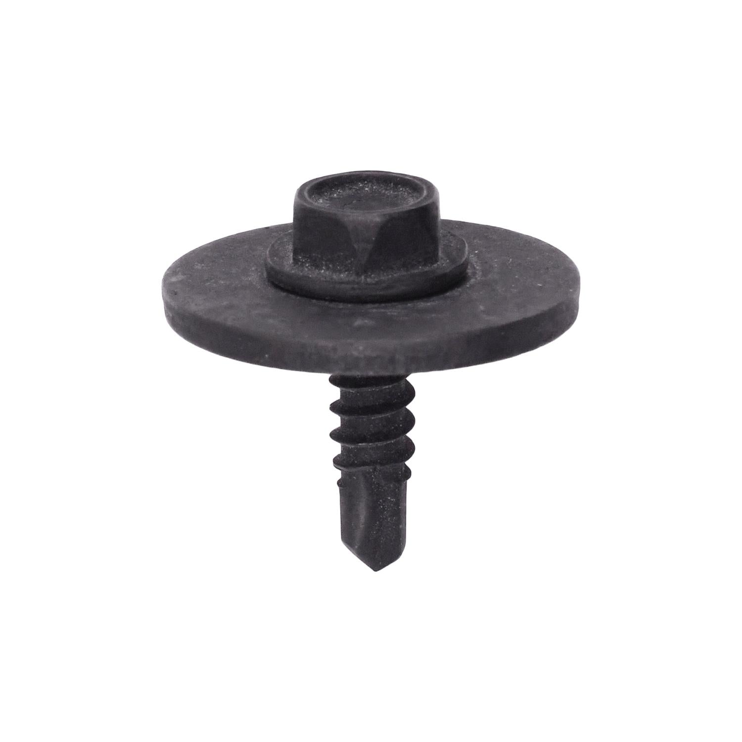 Auveco Item 23795 Hex Sems Wshr T.S. W/ Tek Point #8 X 5/8 - Black. Quantity 100