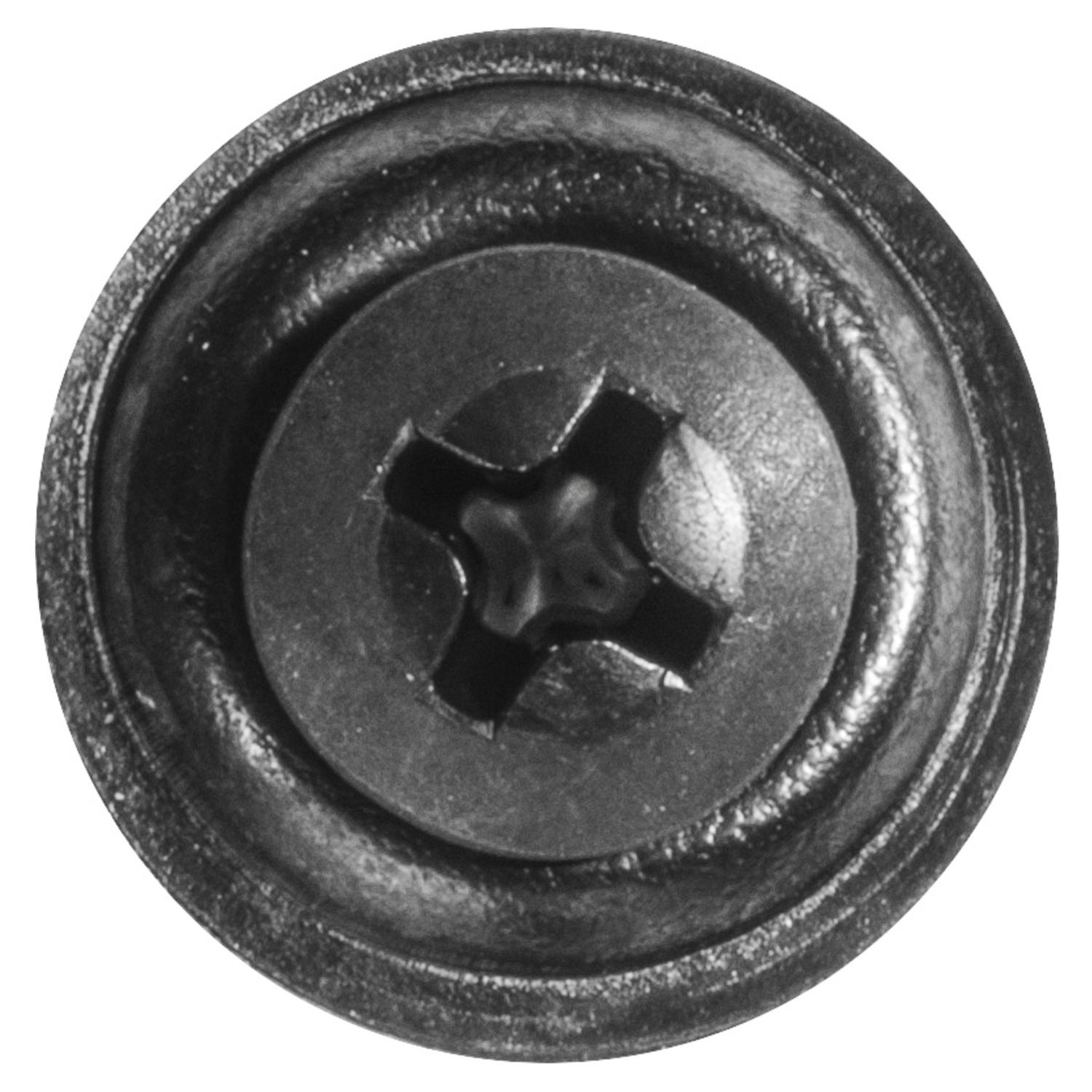 Auveco Item 23805 Phillips Oval Head T.S. Countersunk Washer #10 X 1/2 - Black. Quantity 50