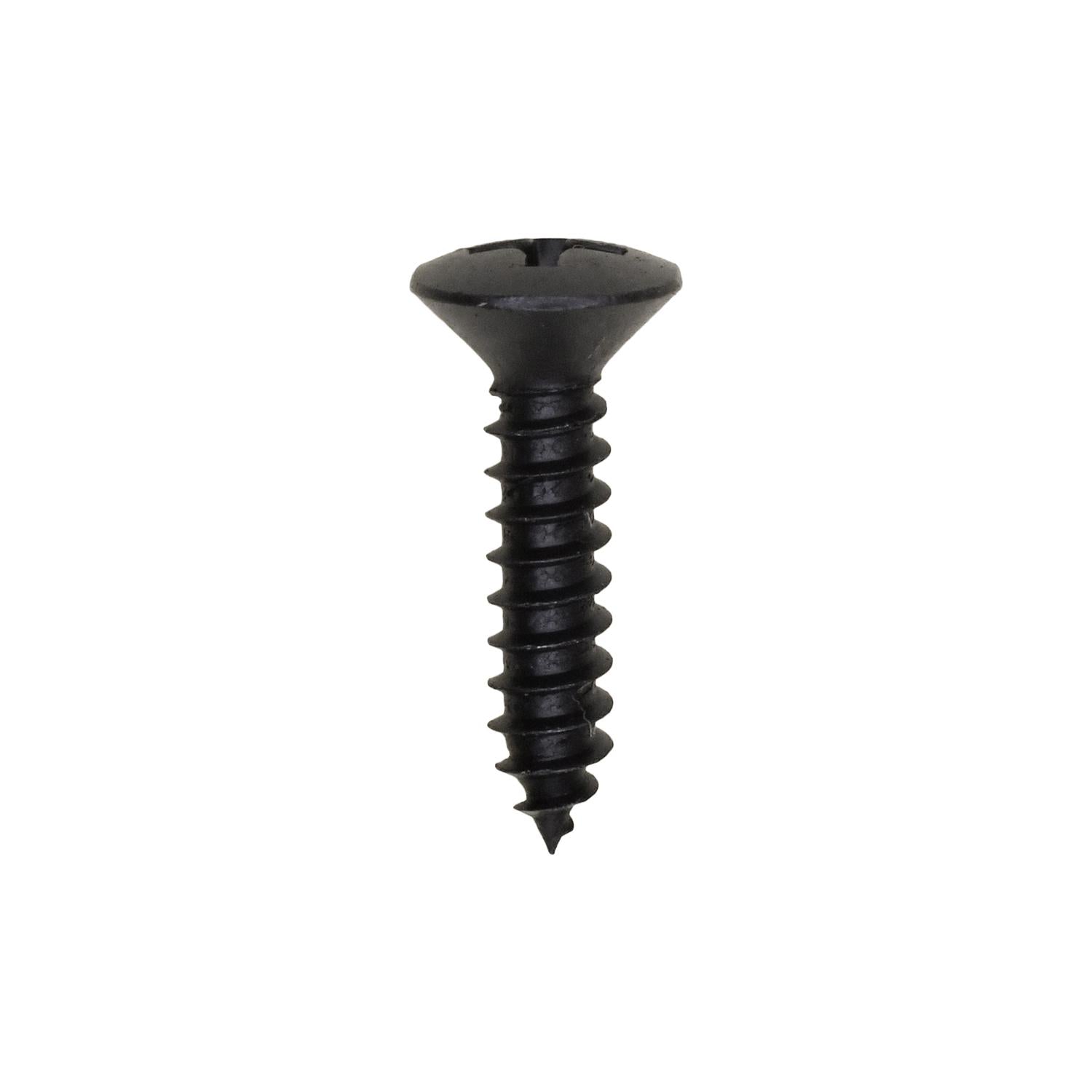 Auveco Item 23806 Phillips Oval Head T.S. #8 X 3/4 - Black. Quantity 100