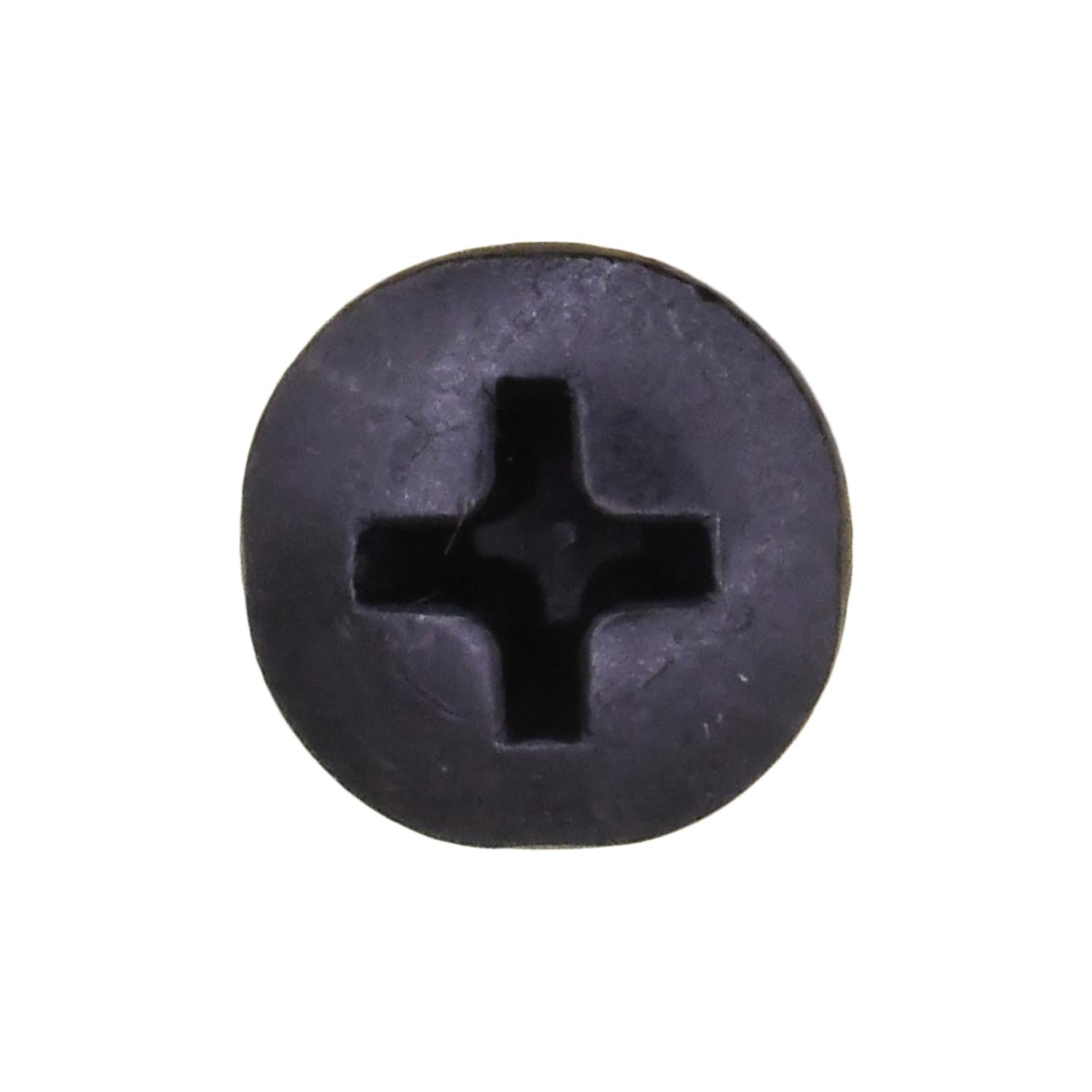 Auveco Item 23806 Phillips Oval Head T.S. #8 X 3/4 - Black. Quantity 100