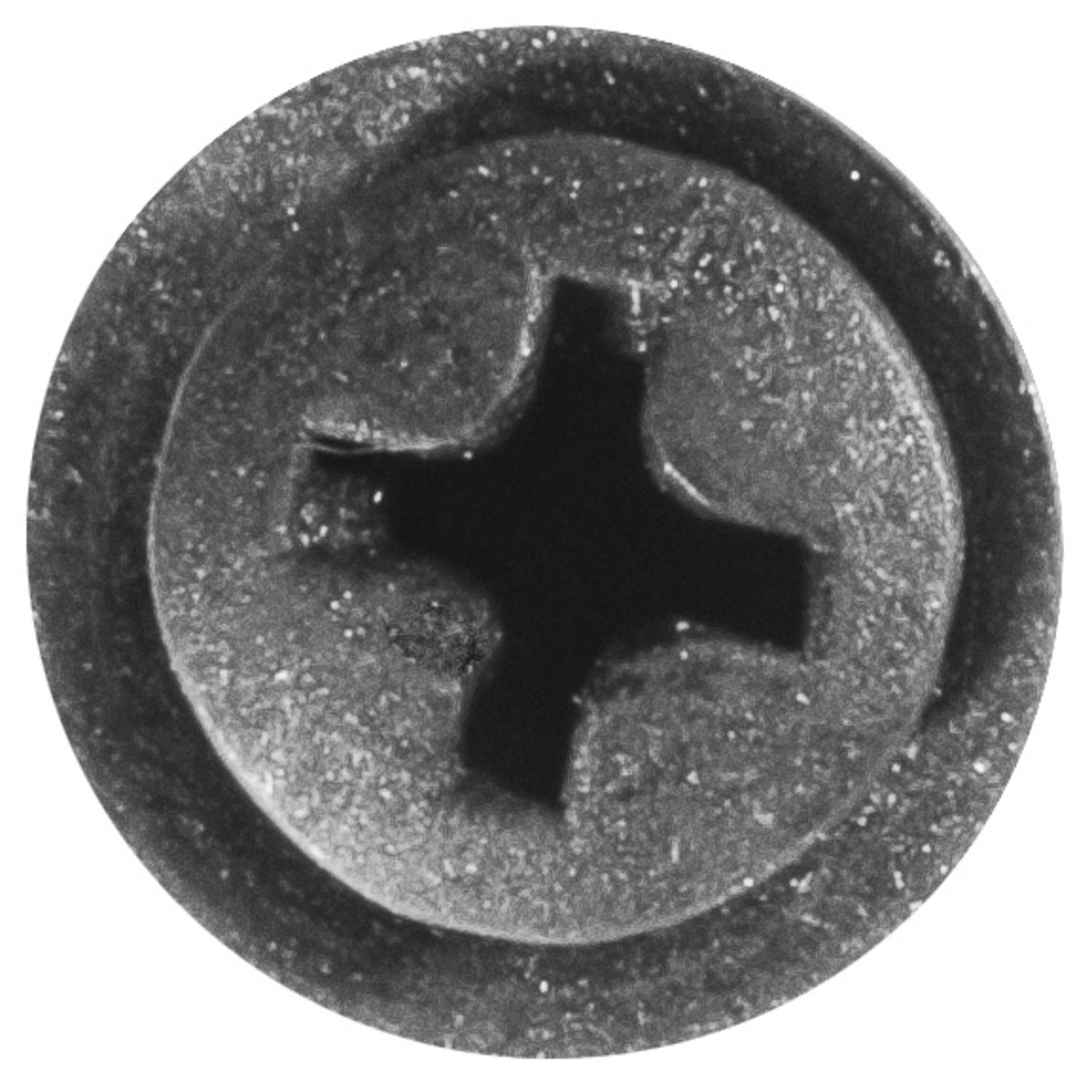 Auveco Item 23837 Phillips Oval Hd Sems Flush Wshr T.S. #8 X 3/4 - Black. Quantity 100