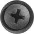 Auveco Item 23838 Phillips Oval Hd Sems Flush Wshr T.S. #10 X 5/8 - Black. Quantity 100