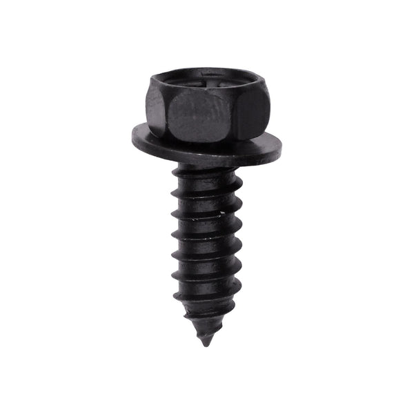 Auveco Item 23864 Phillips Hex/Slotted Washer Head T.S. #14 X 3/4 - Black. Quantity 50