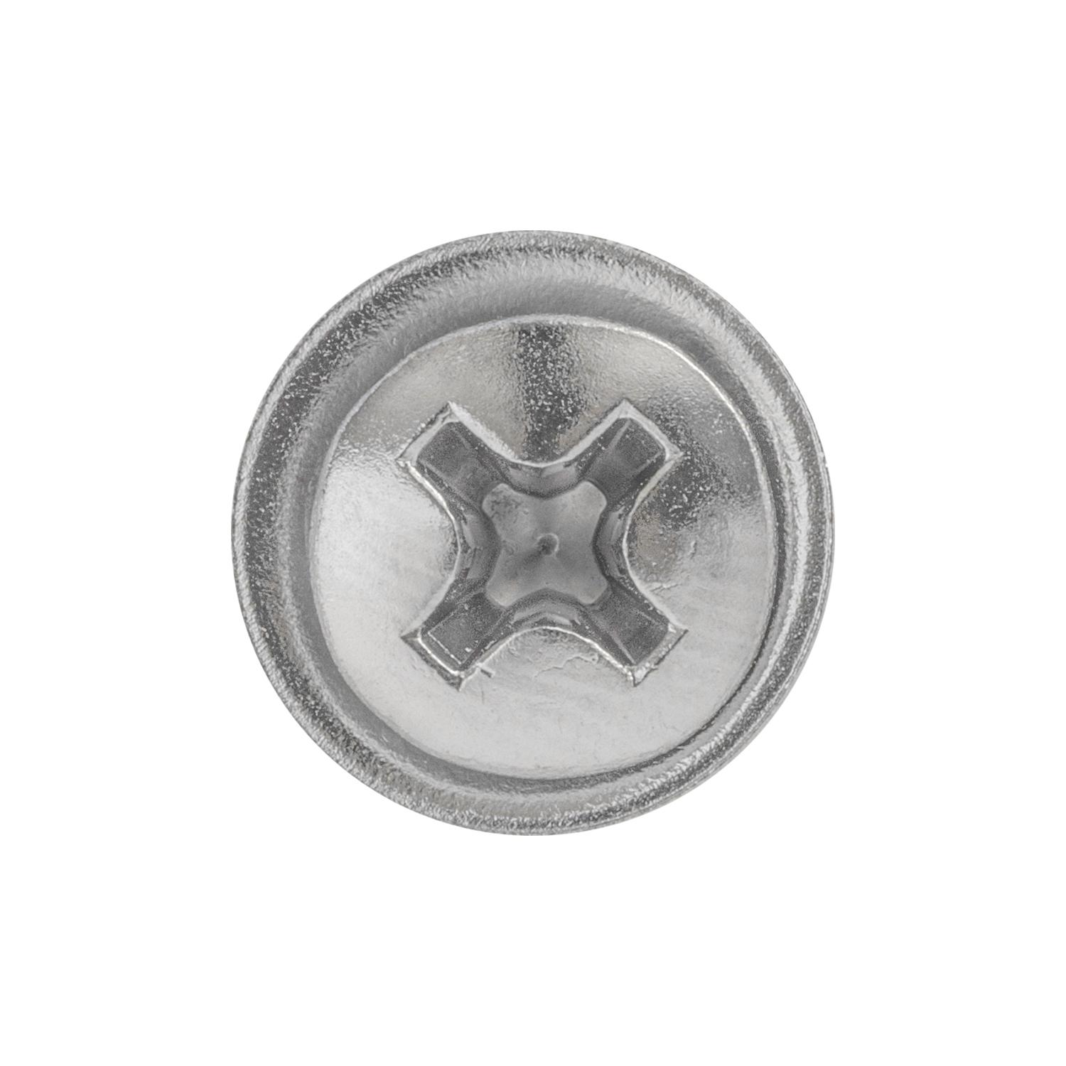 Auveco Item 23867 Phillips Oval Hd Sems Flush Wshr T.S. #8 X 1 - Chrome. Quantity 50