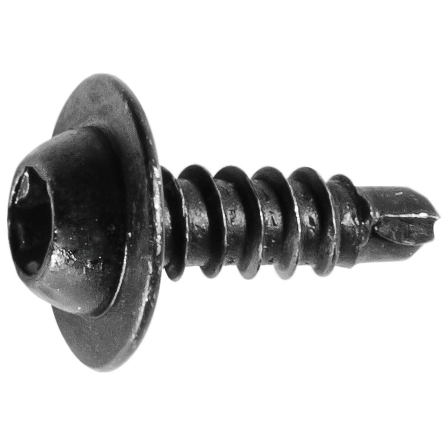 Auveco Item 23876 Torx Washer Head T.S. W/ Tek Point M4.2-1.41 X 13mm - Black. Quantity 50