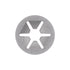 Auveco Item 23879 Push Nut For Non-Threaded 5/16 Stud 15/16 O.D.. Quantity 50