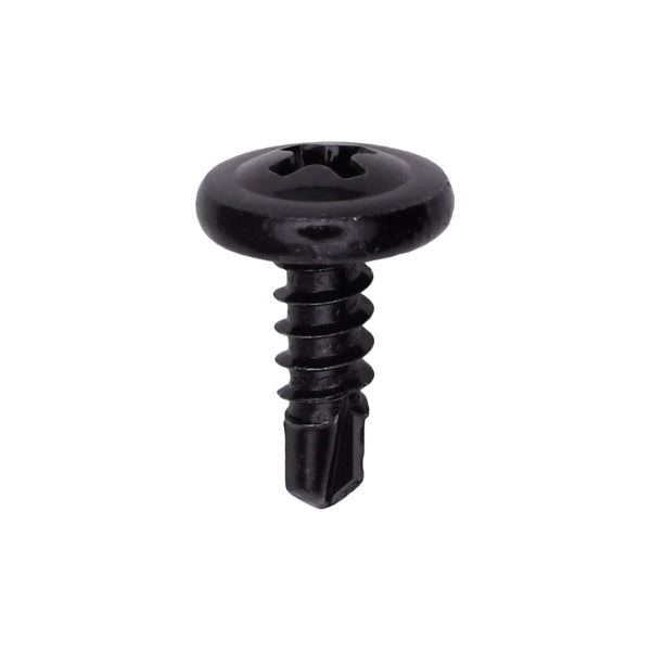 Auveco Item 23893 Phillips Washer Head T.S. W/ Tek Point #8 X 1/2 - Black. Quantity 100