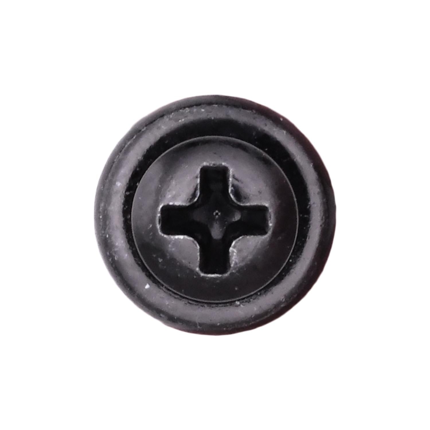 Auveco Item 23893 Phillips Washer Head T.S. W/ Tek Point #8 X 1/2 - Black. Quantity 100