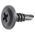 Auveco Item 23909 Phillips Washer Head T.S. W/ Tek Point M4.2-1.41 X 12mm - Black. Quantity 100