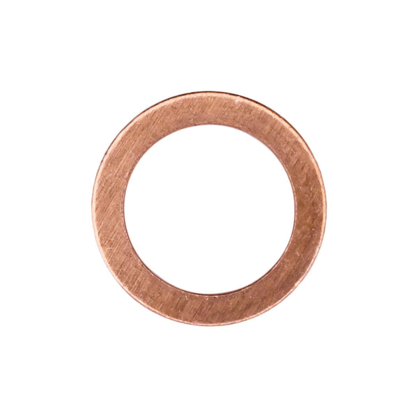 Auveco Item 23913 Copper Sealing Washer 8mm I.D. 12mm O.D.. Quantity 100