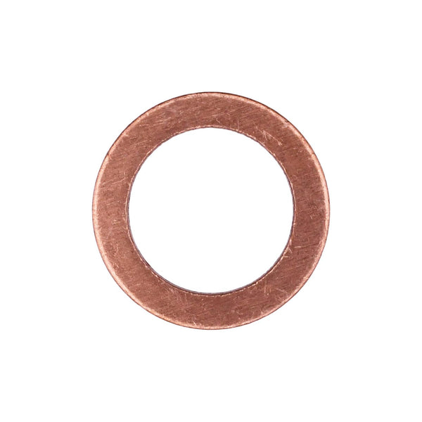 Auveco Item 23917 Copper Sealing Washer 12mm I.D. 18mm O.D.. Quantity 50