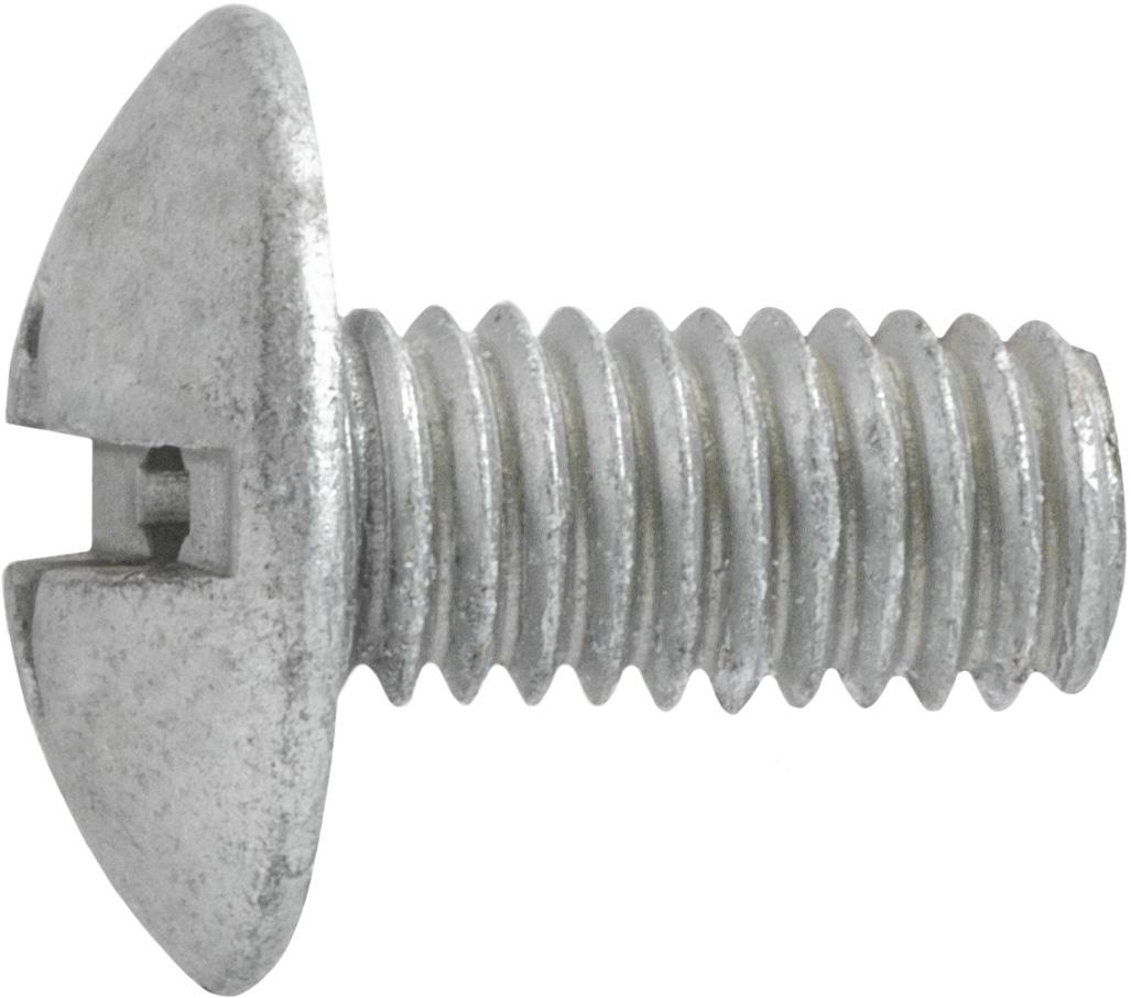 Auveco Item 23985 Duo-Drive Truss Hd License Plate Screw M6-1.0 X 12mm. Quantity 50