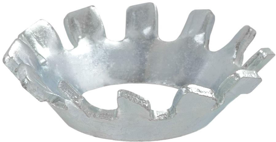 Auveco Item 24003 Countersunk External Lock Wshr 3/8 - Zinc. Quantity 100