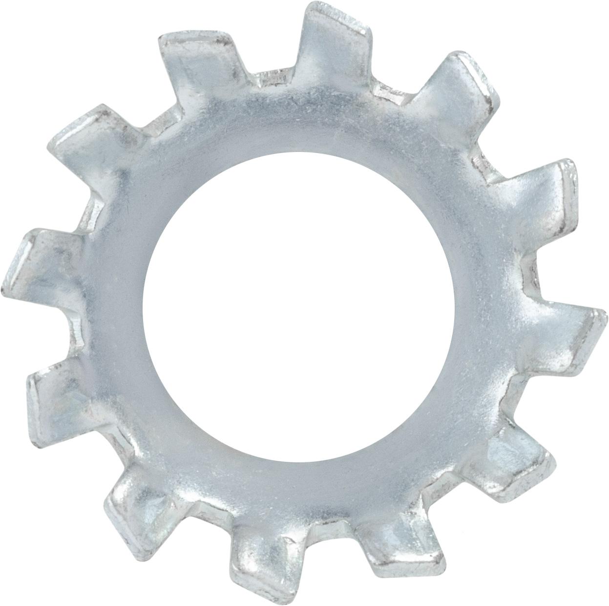 Auveco Item 24003 Countersunk External Lock Wshr 3/8 - Zinc. Quantity 100
