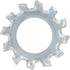 Auveco Item 24003 Countersunk External Lock Wshr 3/8 - Zinc. Quantity 100