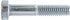 Auveco # 24005 Hex Head Body Tap Bolt 3/8-16 X 2". Qty 100.