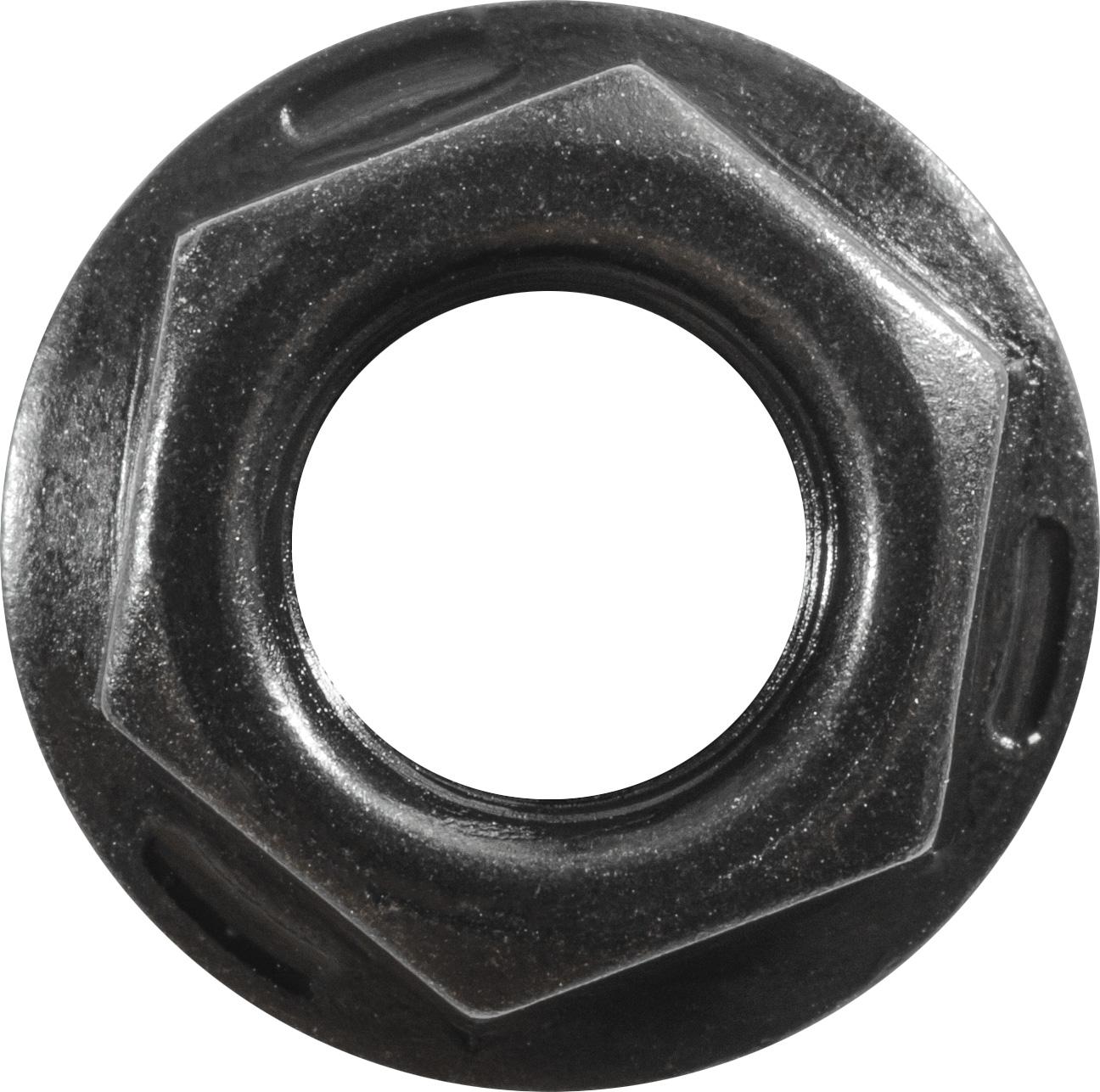 Auveco Item 24011 Spin Lock Nut W/Serrations 3/8-24 Thread 3/4 O.D.. Quantity 50
