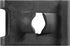 Auveco Item 24020 Spring Type U-Nut Screw #8 Range 0.050-0.090 - Black. Quantity 100