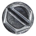 Auveco Item 24029 Slotted Hex Washer Head T.S. #14 X 1 - Zinc. Quantity 100