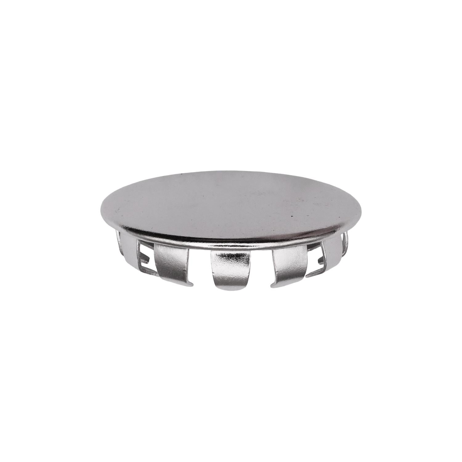 Auveco Item 24044 Plug Button 1 Hole Size - Nickel Plated. Quantity 50