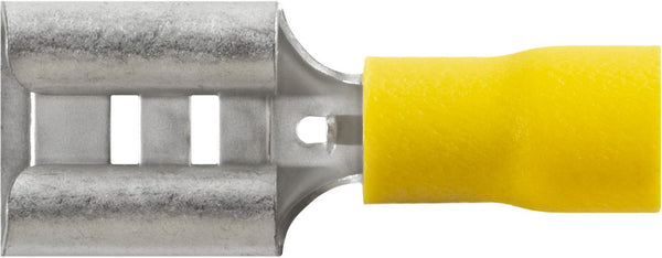 Auveco Item 24058 Solderless Terminal 3/8 Female Blade 12-10 Ga. Quantity 50