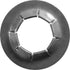 Auveco Item 24080 Push-Nut For Non-Threaded 1/2 Stud 1 O.D. - Black. Quantity 100