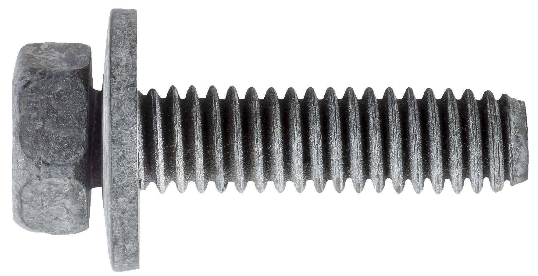 Auveco Item 24082 Hex Washer Head Body Bolt 5/16-18 X 1-1/4 - Black. Quantity 50