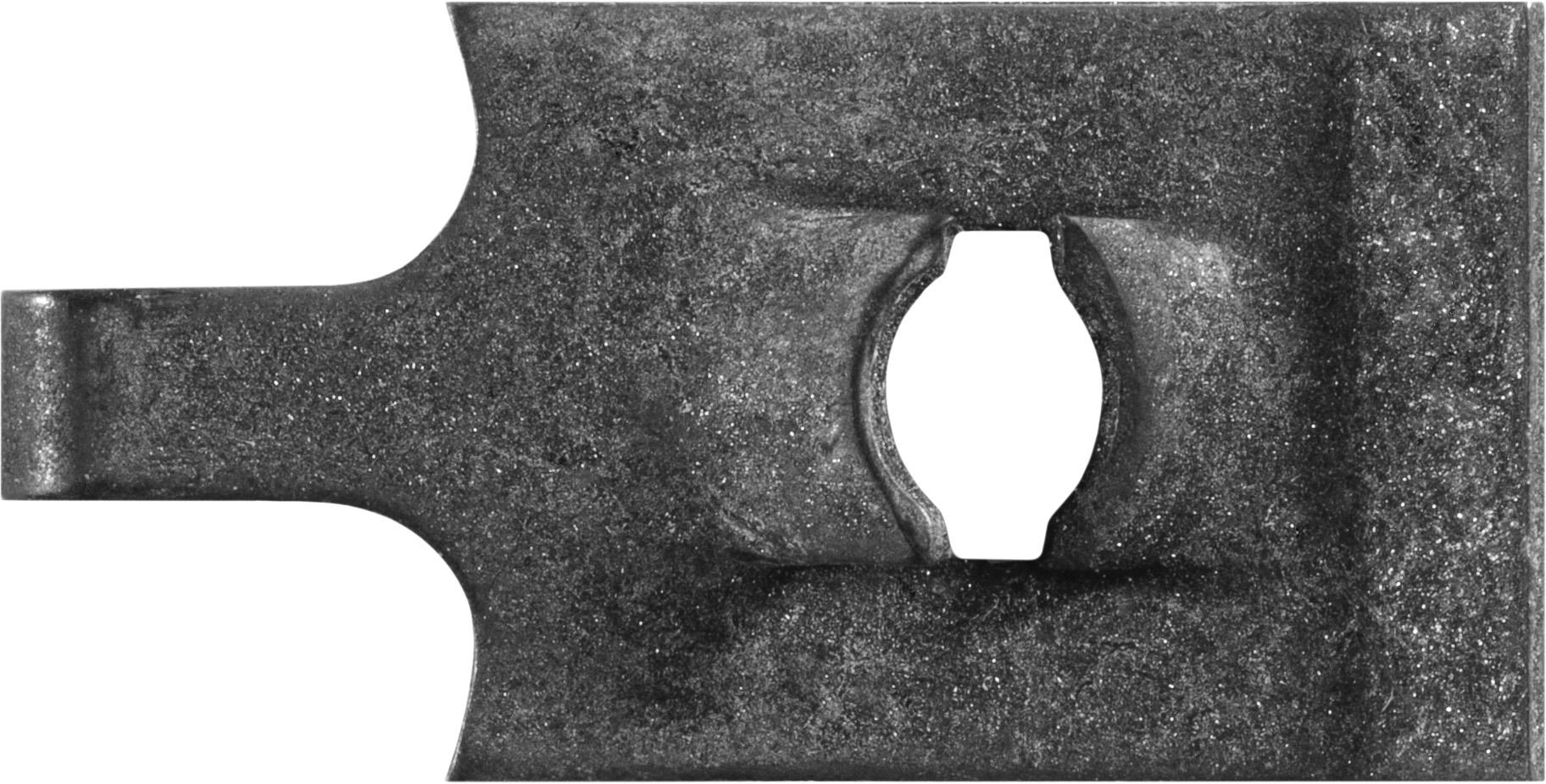 Auveco Item 24103 Spring Type U-Nut Screw #10 Range 0.025-0.040 - Black. Quantity 50