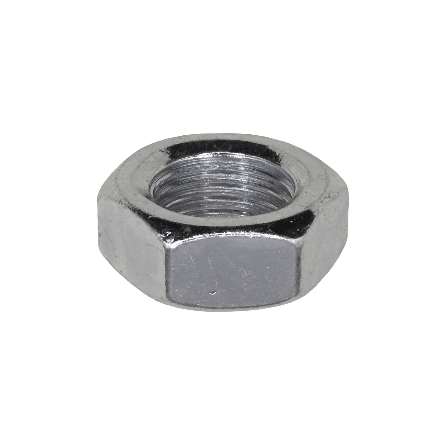 Auveco Item 24115 Jam Hex Nut 1/2-20 - Zinc. Quantity 50