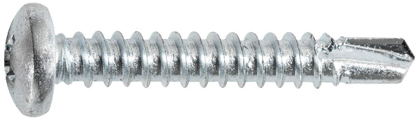 Auveco Item 24119 Phillips Pan Hd T.S. W/ Tek Point #10 X 1-1/4 - Zinc. Quantity 50