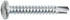 Auveco Item 24119 Phillips Pan Hd T.S. W/ Tek Point #10 X 1-1/4 - Zinc. Quantity 50