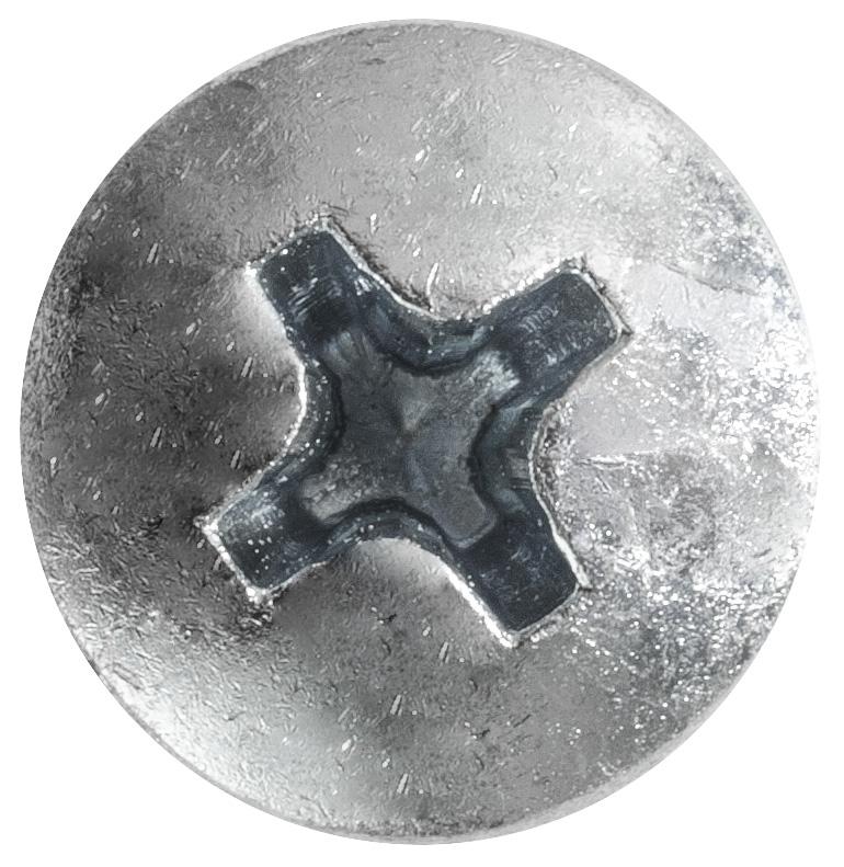 Auveco Item 24119 Phillips Pan Hd T.S. W/ Tek Point #10 X 1-1/4 - Zinc. Quantity 50