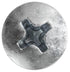 Auveco Item 24119 Phillips Pan Hd T.S. W/ Tek Point #10 X 1-1/4 - Zinc. Quantity 50