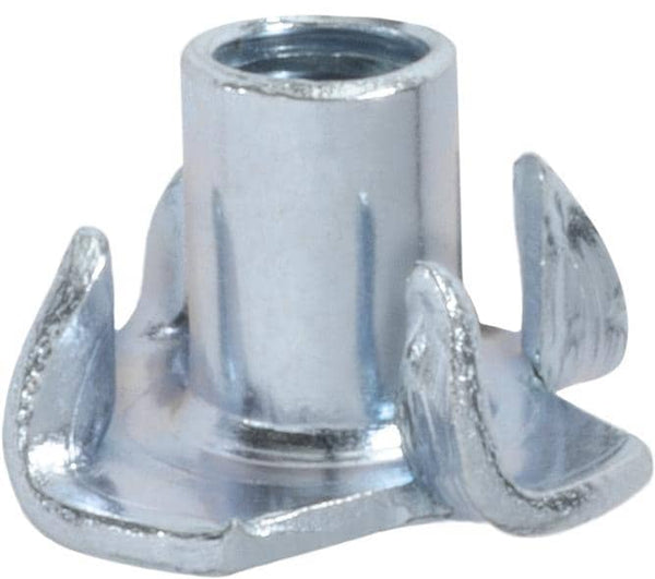 Auveco Item 24120 Tee Nut Zinc 1/4-20 4 Prong. Quantity 50