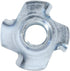 Auveco Item 24120 Tee Nut Zinc 1/4-20 4 Prong. Quantity 50